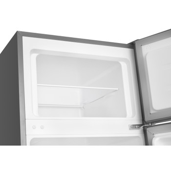 Indesit Комбиниран хладилник с камера Свободностоящи I55T0 412S Сребрист 2 врати Drawer