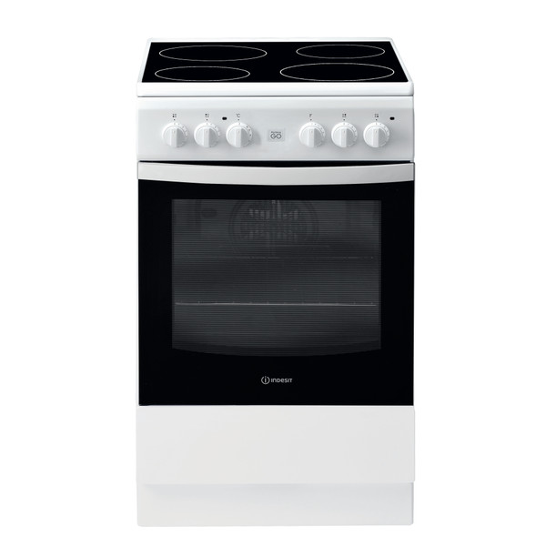 Indesit Plīts IS5V8GMW/E Balts Electrical Frontal