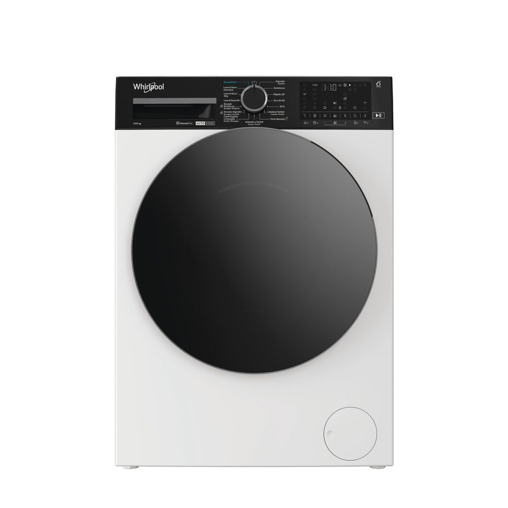 Whirlpool Máquina de lavar e secar roupa Livre Instalação WPD 0649W ADS SPT Branco Carga Frontal Frontal