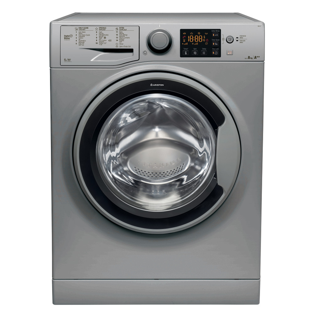 Ariston Washing machine Free-standing RSG 82 SS 60HZ Silver Front loader A++ Frontal