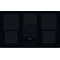 Whirlpool Venting cooktop WVH 92 K/1 Sort Frontal