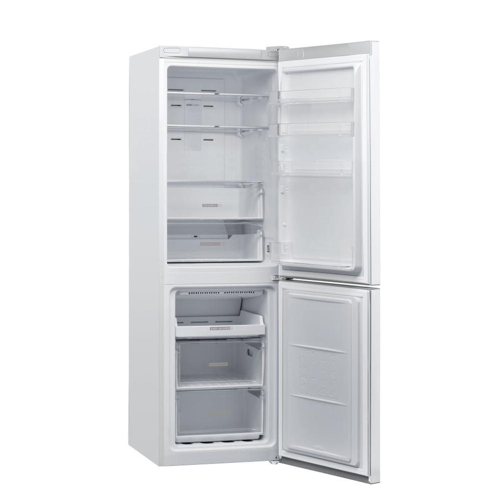 Whirlpool Kombinirani hladnjak Samostojeći W7 821O W Bijela 2 doors Perspective open