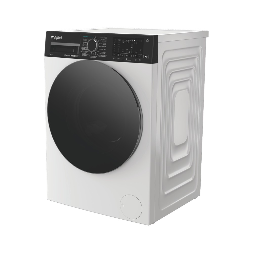 Whirlpool Lavante-séchante Pose-libre WPD 0649W ADS BE Blanc Frontal Perspective