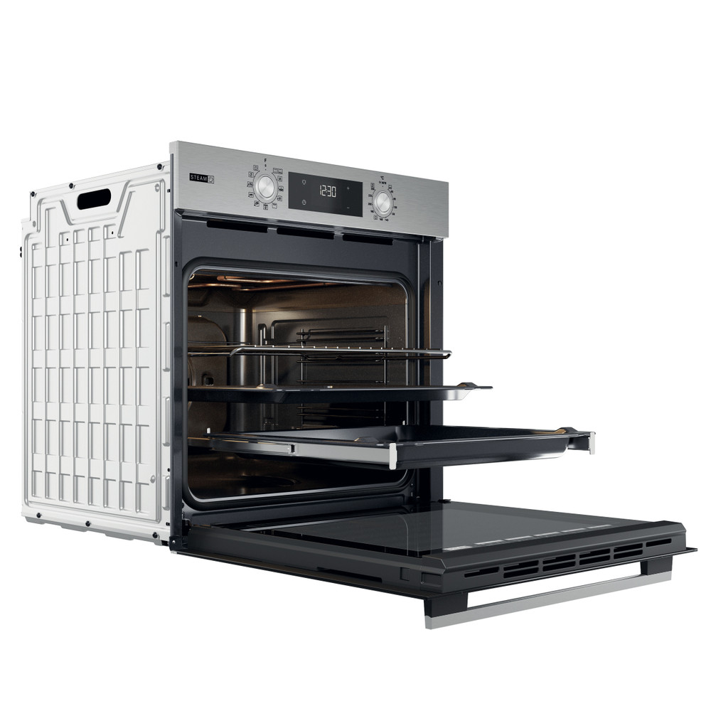 Whirlpool Rúry Vstavané OMSK58HU1SX Elektrická A+ Perspective open