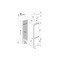 Whirlpool Fridge/freezer combination Built-in WHC18D021C1 White 2 doors Frontal open