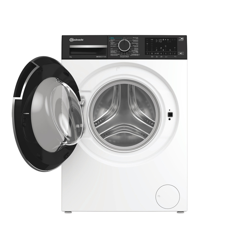 Bauknecht Lave-linge Appareil à pose libre BKWM6108 Blanc Chargeurs frontaux A Frontal open