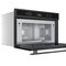 Whirlpool Mikroaaltouuni Kalusteisiin sijoitettava W6 MD440 BSS Black Steel Elektroninen 31 Mikroaaltoyhdistelmäuuni 1000 Frontal