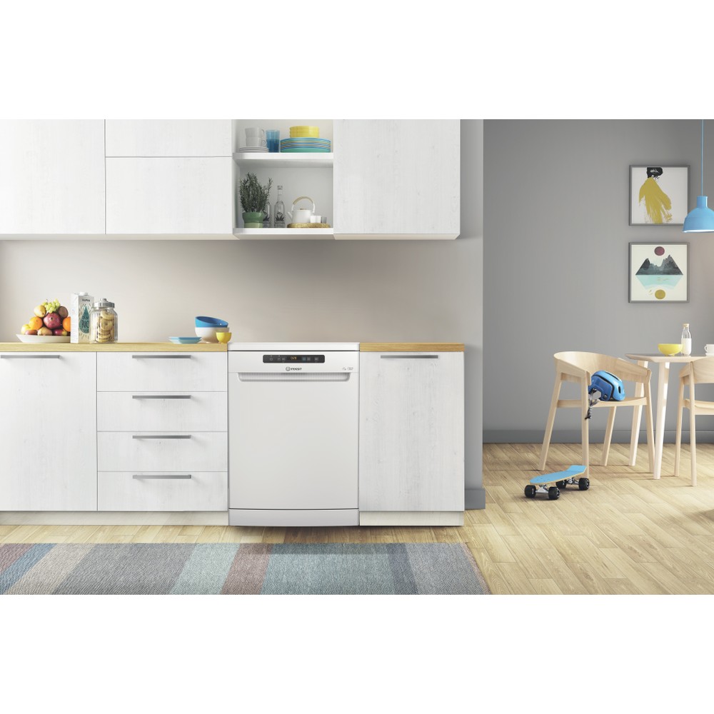 „Indesit“ Indaplovė Laisvai pastatoma D2F HD624 A Laisvai pastatoma E Lifestyle frontal