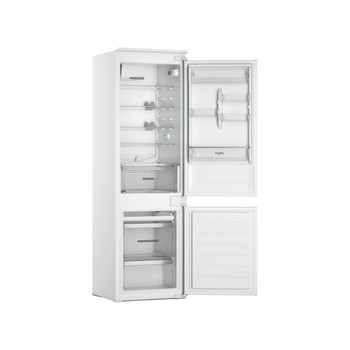 Whirlpool Kombinerat kylskåp/frys Inbyggda WHC18D011C1 SF White 2 doors Perspective open