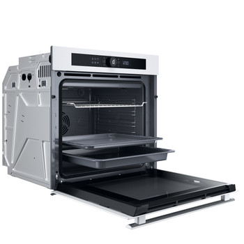 Whirlpool Ovn Integrert WOI4S8HM0SW Elektrisk A+ Perspective open