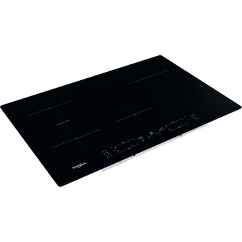 Whirlpool Kookplaat WB B4877 NE Zwart Induction vitroceramic Perspective
