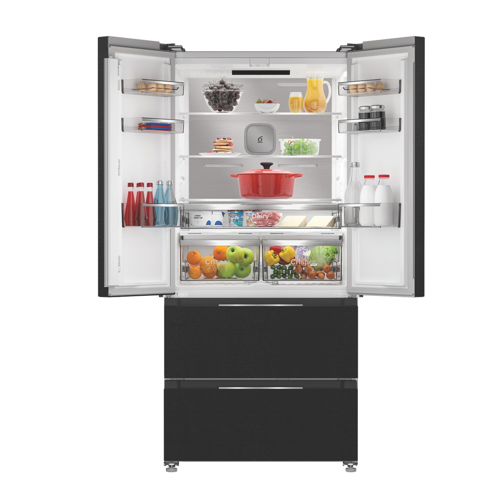 Whirlpool Side-by-Side Independent WHG2 6513 XK5E ARC 764 Manhattan Gray Lifestyle frontal open
