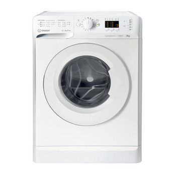Indesit Перална машина Свободностоящи MTWA 81495 W EU Бял Предно зареждане B Frontal
