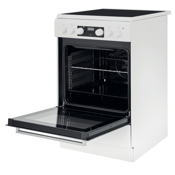 Whirlpool Tűzhely WS5V8CCW/E Fehér Electrical Perspective open