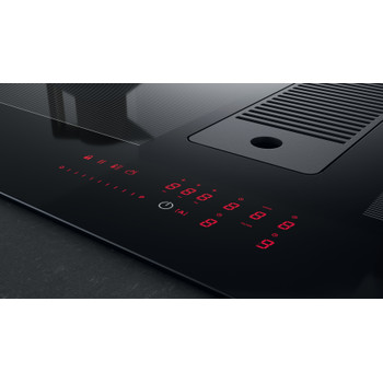 Whirlpool Venting cooktop WVH 1065B Černá Lifestyle control panel