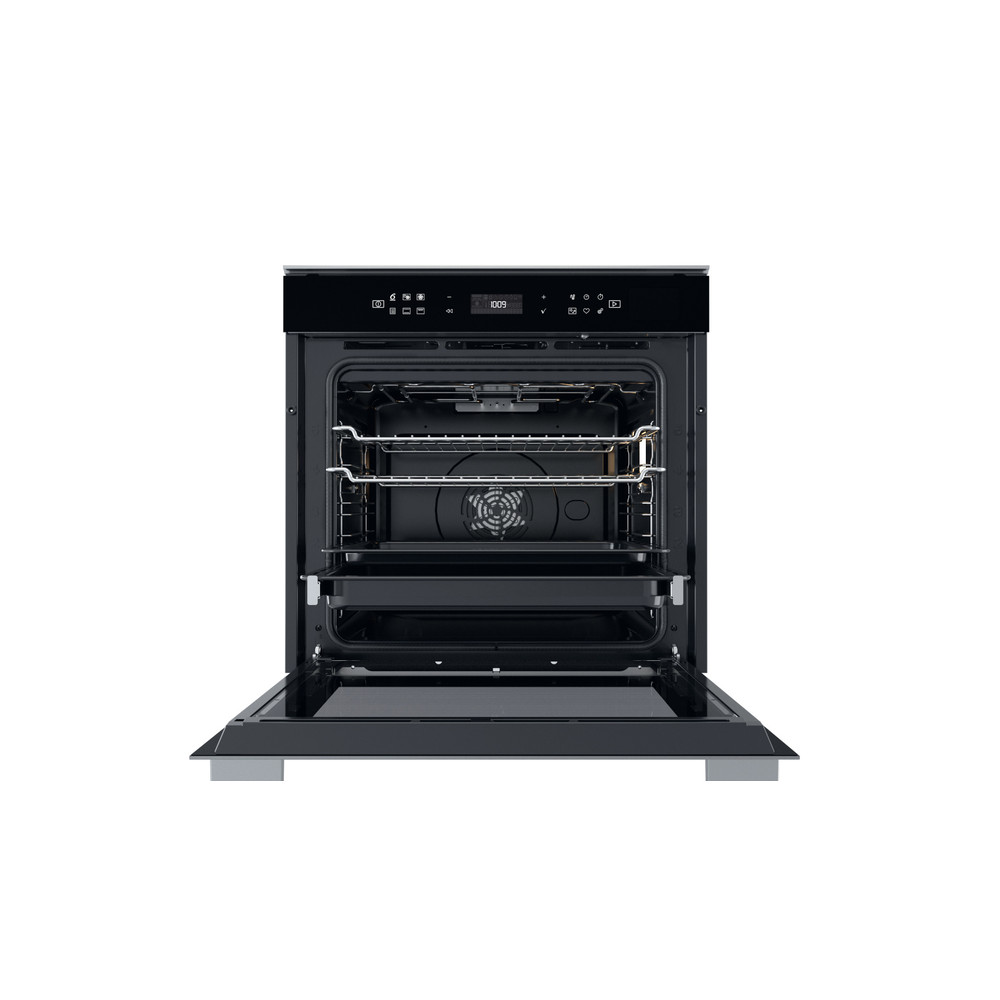 Whirlpool Sütő Beépíthető W7 OS4 4S1 P BL Elektromos A+ Frontal open