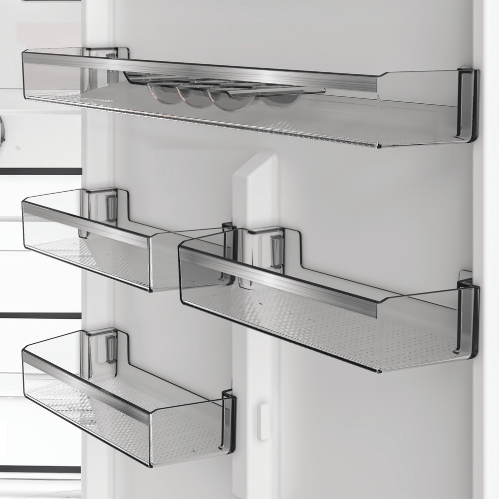 Hotpoint Fridge-Freezer Combination Free-standing HPK2 6493 XP5UK New Silver – ARC 1035 2 doors Drawer