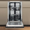 Whirlpool Dishwasher Vgradni WH2IC10BS7LA0 Povsem vgrajen C Frontal