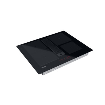 Whirlpool Venting cooktop WVH 1065B F KIT Svart Perspective
