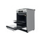 Whirlpool Plīts WS68G8CHX/E/1 Inox Gāzes Frontal