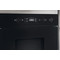 Whirlpool Mikrowelle Einbaugerät WMBN4 R4 BL Schwarz Elektronisch 22 Mikrowelle+Grill 750 Frontal
