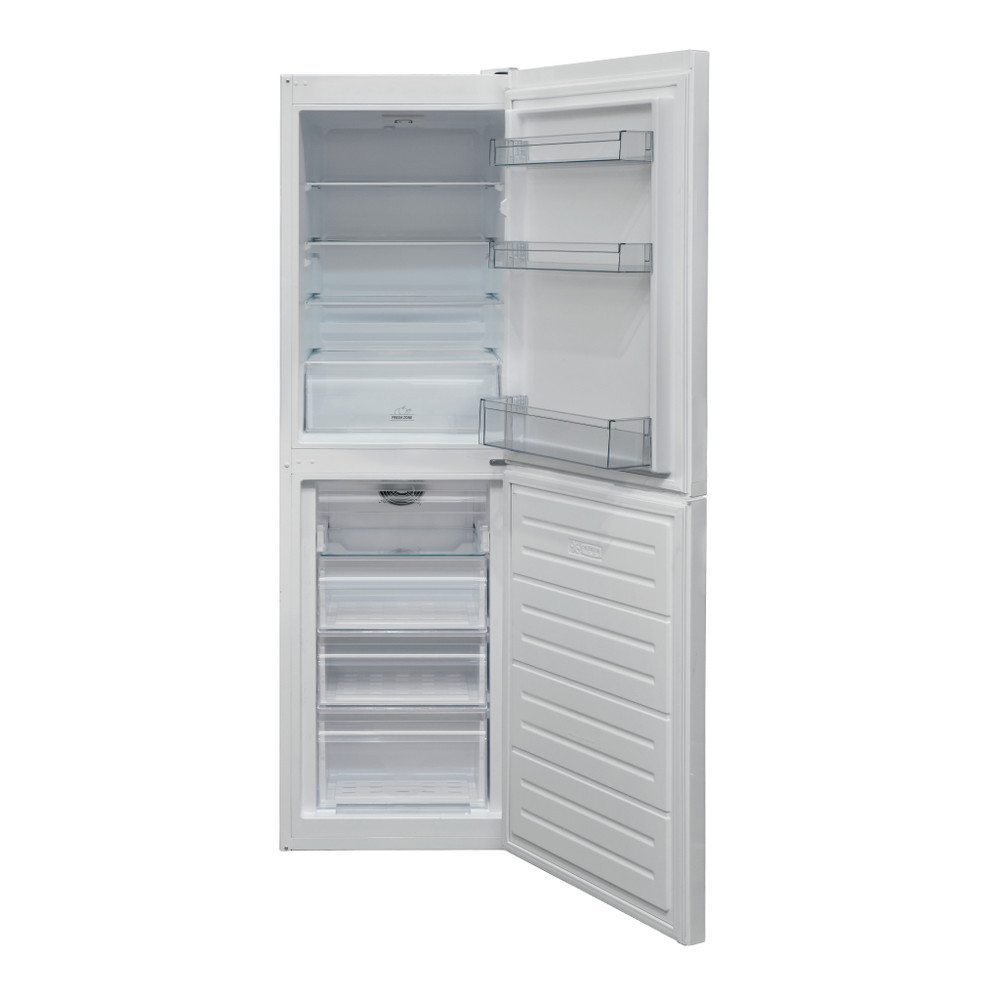 Hotpoint Fridge-Freezer Combination Free-standing HBNF 55182 W UK White 2 doors Frontal open
