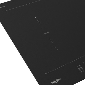 Whirlpool Kookplaat WL S3777 NE BM Zwart Induction vitroceramic Control panel