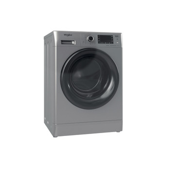 Whirlpool Maşină de spălat rufe cu uscător Independent FWDD 1171582 SBV EU N Silver Încărcare frontală Perspective