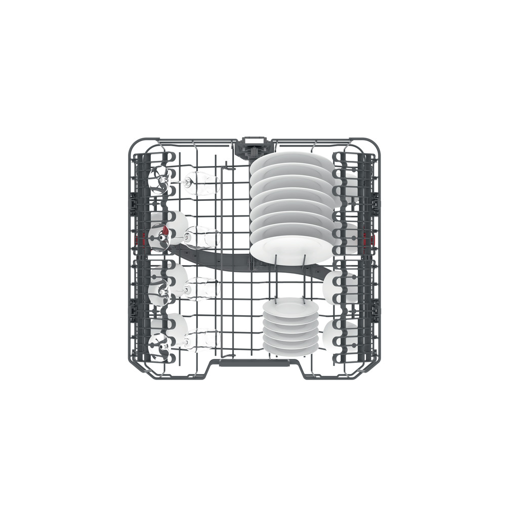 Whirlpool Mosogatógép Beépíthető WIC 3C26 F Full-integrated E Rack