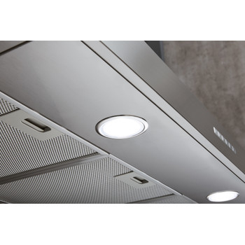 Whirlpool Exaustor Encastre WHBS 93 F LE X Inox Wall-mounted Eletrónico Lifestyle detail