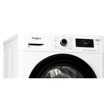 Whirlpool Mosógép Szabadonálló FWSG 71283 BV EE N Fehér Elöltöltős D Control panel
