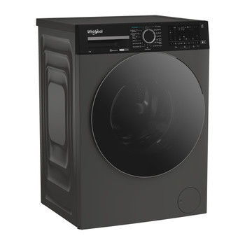 Whirlpool Pračka Volně stojící WPM 87G ADS EE Manhattan Grey Předem plněná A Perspective