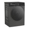 Whirlpool Veļas mazgājamā mašīna Brīvi stāvošs WPM 87G ADS EE Manhattan Grey Priekšējās ielādes A Perspective