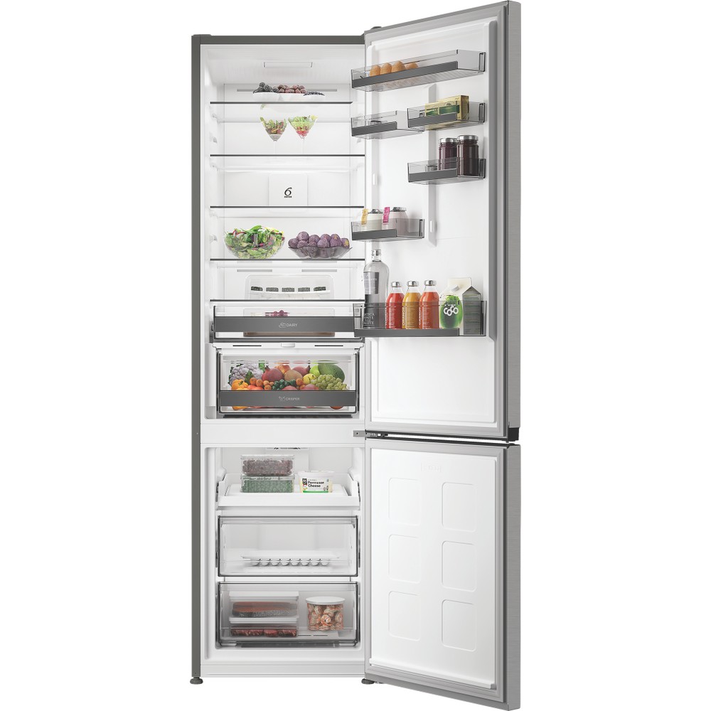Whirlpool Racitor-congelator combinat Independent WHK 22413 X6EA1 ARC 764 Manhattan Gray 2 doors Lifestyle frontal open