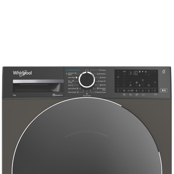 Whirlpool Maşină de spălat rufe Independent WAM 99GBC EE Manhattan Grey Încărcare frontală A Control panel