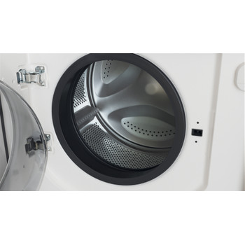 Whirlpool Mosó-szárító Beépíthető BI WDWG 751482 EU N Fehér Elöltöltős Drum
