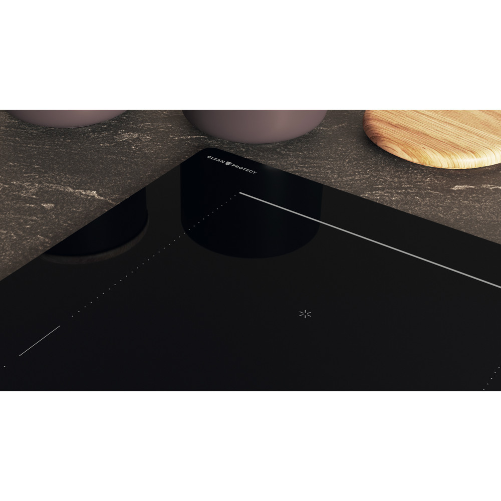 Hotpoint_Ariston Table de cuisson HS 1377C CPNE Noir Induction vitroceramic Lifestyle detail