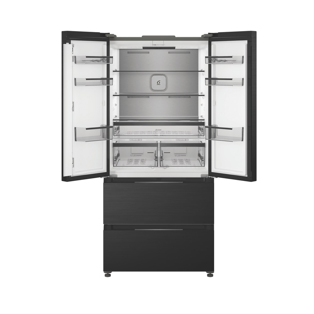 Whirlpool Kombinovaná chladnička s mrazničkou Volně stojící WHG2 6514 XK6E ARC 764 Manhattan Gray 4 doors Frontal open