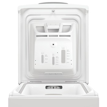 Indesit Перална машина Свободностоящи TI5513EMTEE Бял Модел с горно зареждане C Frontal open