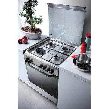 Indesit Fogão I6TMH2AF(X)/I Inox Gás Lifestyle perspective