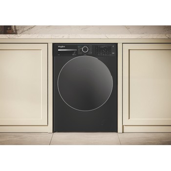 Whirlpool Maşină de spălat rufe Independent WAM 09BBC EE Negru Încărcare frontală A Lifestyle frontal