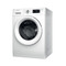 Whirlpool Washing machine Free-standing FFB 8458 WV UK N White Front loader B Perspective