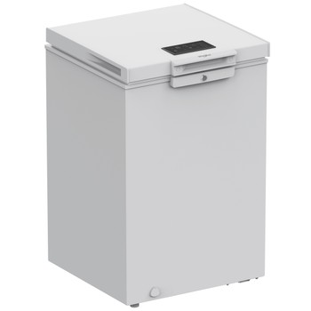 Whirlpool Vriezer Vrijstaand W3RHS98DW Wit Perspective