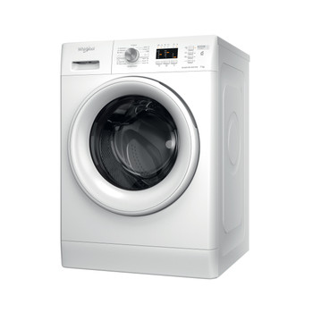 Whirlpool Maşină de spălat rufe Independent FFL 7259 W EE Alb Încărcare frontală B Perspective