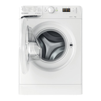 Indesit Перална машина Свободностоящи MTWA 71252 W EE Бял Предно зареждане E Frontal open