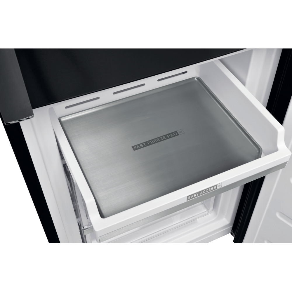 Whirlpool Kombinirani hladnjak Samostojeći W9 931D KS H Crna/Inox 2 doors Drawer