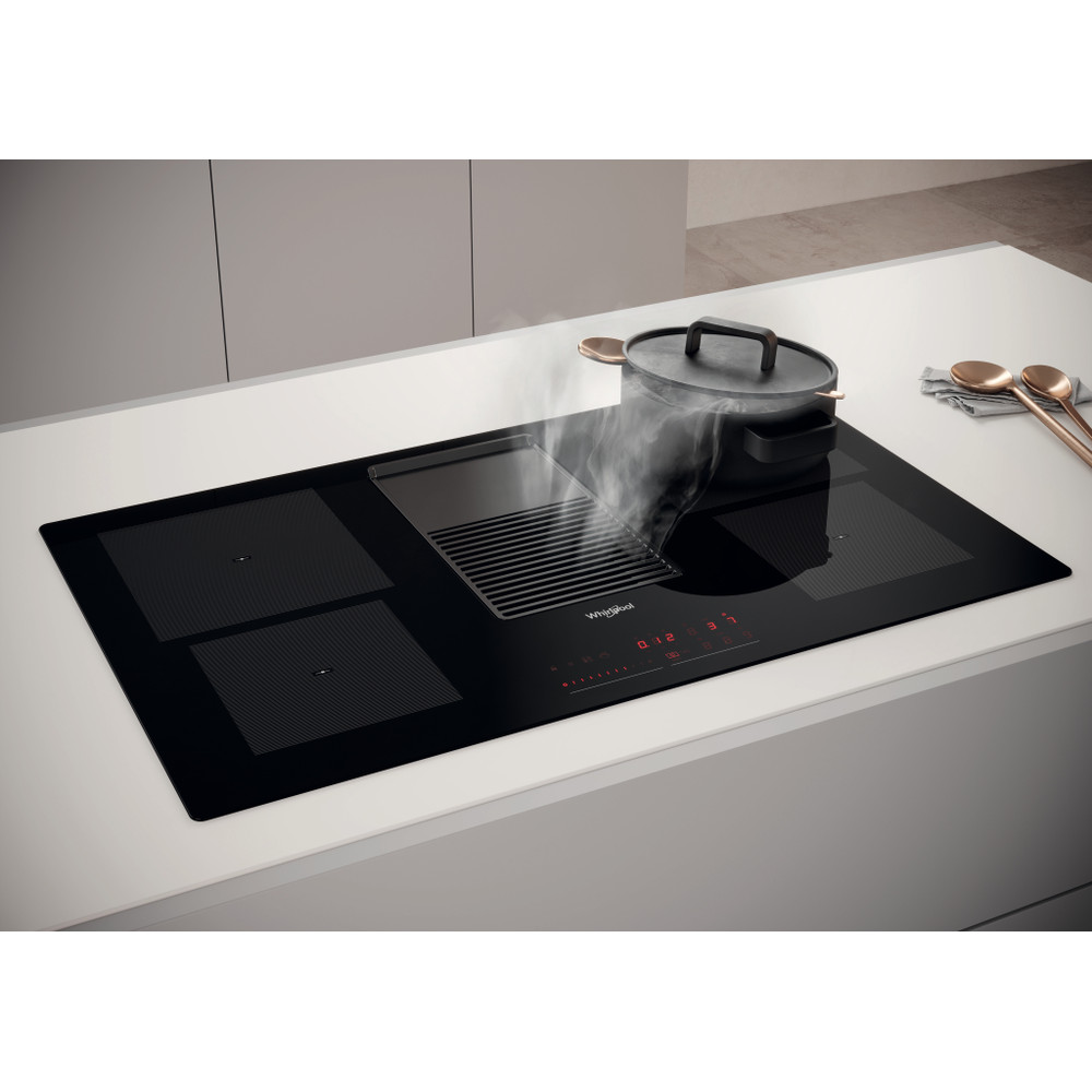 Whirlpool Venting cooktop WVH 92 K/1 Noir Lifestyle perspective