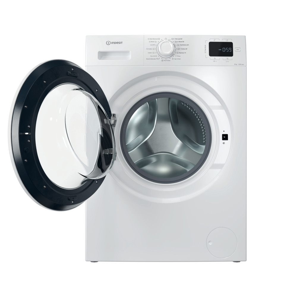 Indesit Πλυντήριο ρούχων Ελεύθερο IM 862 MY TIME EE Λευκό Front loader A Frontal open