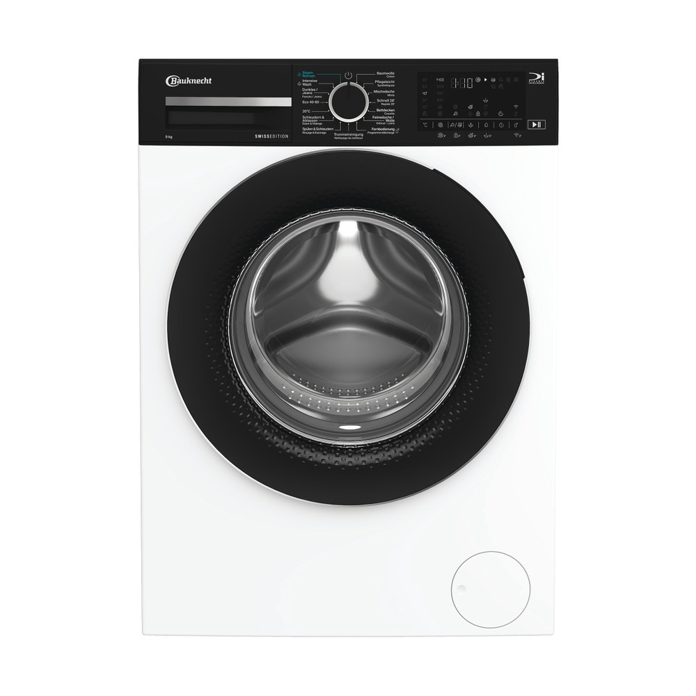 Bauknecht Lave-linge Appareil à pose libre BKWM6109 Blanc Chargeurs frontaux A Frontal