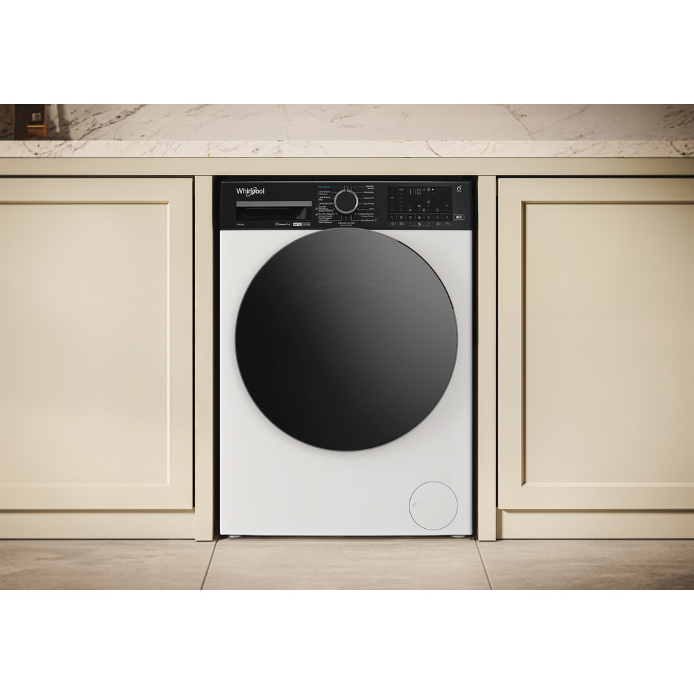 Whirlpool Máquina de lavar e secar roupa Livre Instalação WPD 0649W ADS SPT Branco Carga Frontal Lifestyle frontal